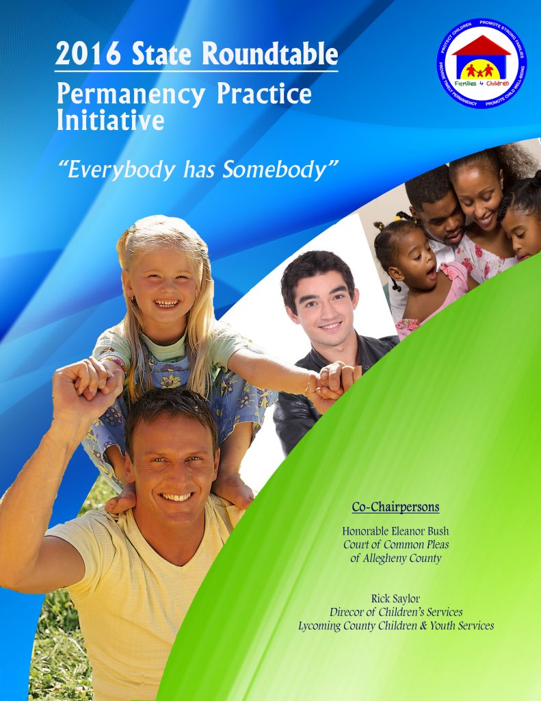 Picture of the 2016 Permanency Practice Initiative State Roundtable Report Cover